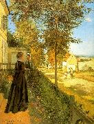 Camille Pissaro Louveciennes : The Road to Versailles china oil painting reproduction